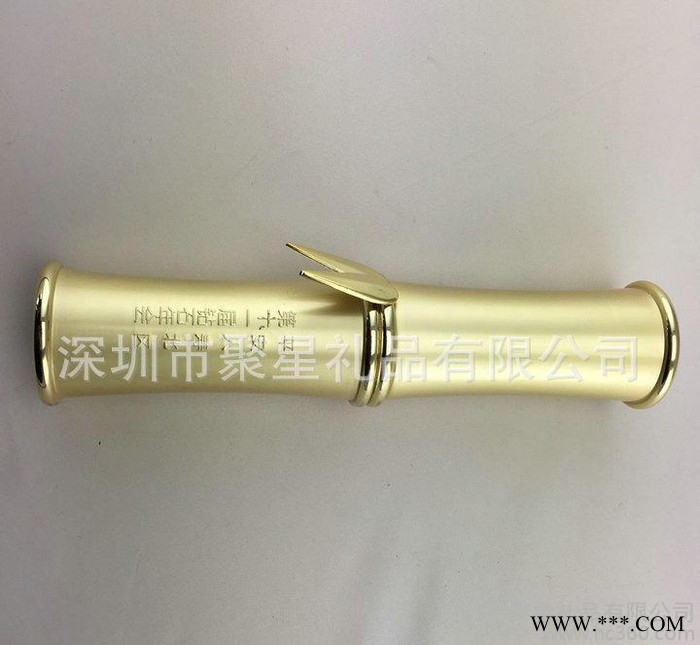 平安奖杯 水晶奖杯定做 金属奖杯水晶方体柱子办公摆件金属摆件图2