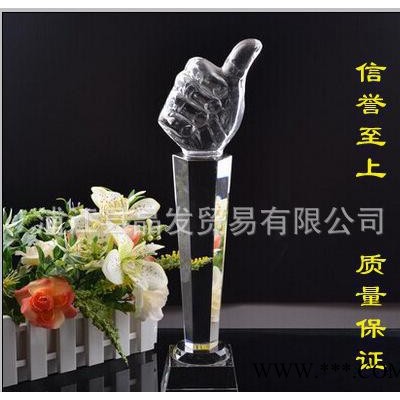 火炬水晶奖杯 新款奖杯直销 水晶个性定制 授权颁奖用奖杯