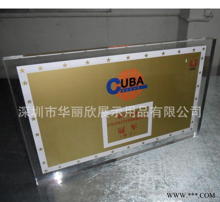 **亚克力奖杯 亚加力奖杯 压克力奖杯 有机玻璃奖杯图1