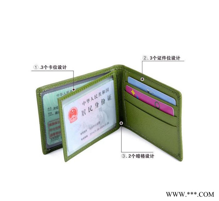 现货批发6卡位真皮创意机动车**套** LOGO 定制图2