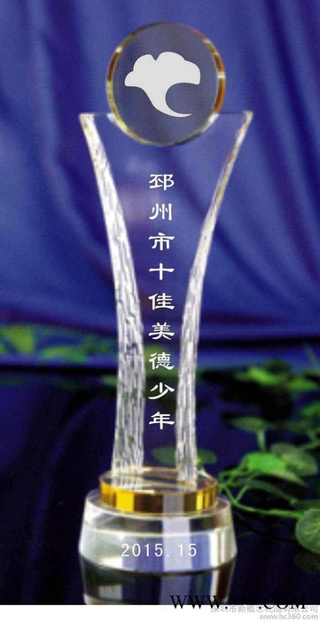 深圳设计制作水晶原创奖杯图2