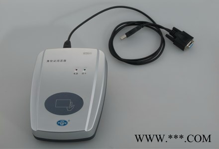 神盾ICR-100M身份证阅读器，河南地区身份证阅读器总代理，联机型读卡器图1