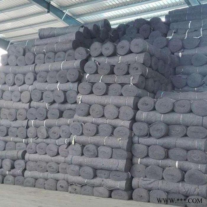工程用阻燃棉毡 无纺布防寒毛毡 岩棉被生产商图4