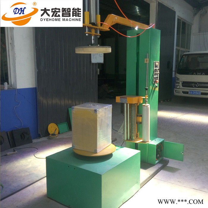 大宏NP600F-L 无纺布缠绕机 无托盘缠绕机  熔喷布打包机图3