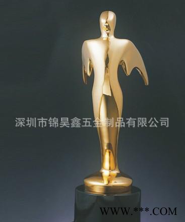 合金奖杯 奥斯卡小金人奖杯 飞人奖杯 来图来样定制开模生产图3