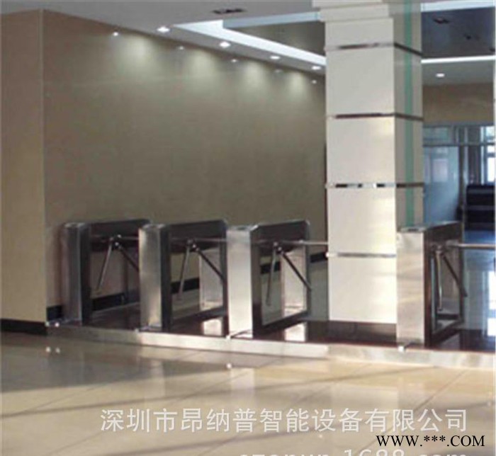 S302二维码门禁指纹门禁身份证刷卡系统  门禁桥式三辊闸图2