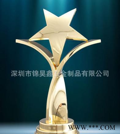 加工定制 金属工艺品 合金奖杯 长城汽车奖杯  商务会议奖杯图3
