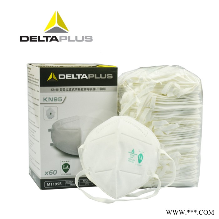 DELTA/代尔塔104010国标无纺布口罩 加长下颌设计 保障不同脸型都能良好密和  可折叠设计 便于携带图3