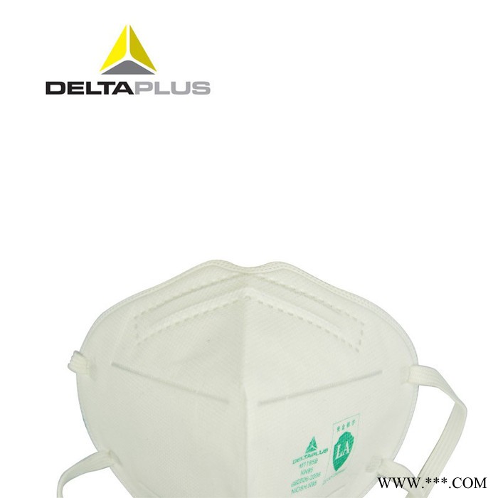 DELTA/代尔塔104010国标无纺布口罩 加长下颌设计 保障不同脸型都能良好密和  可折叠设计 便于携带图5