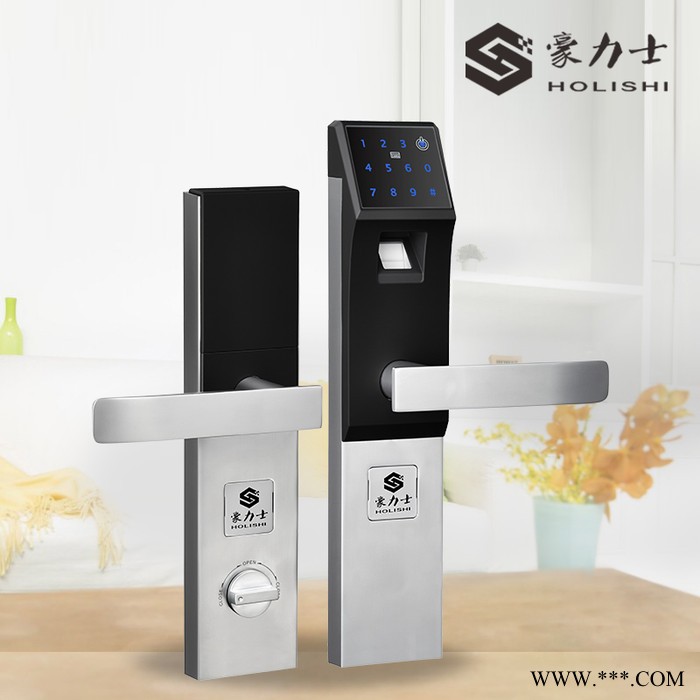 豪力士手机APP锁 密码锁智能家居电子指纹锁银行卡身份证公交图3