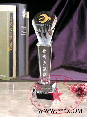 供应铭升深圳 比赛 颁奖 水晶奖杯图3