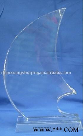 水晶奖杯,水晶奖牌,定制水晶图2