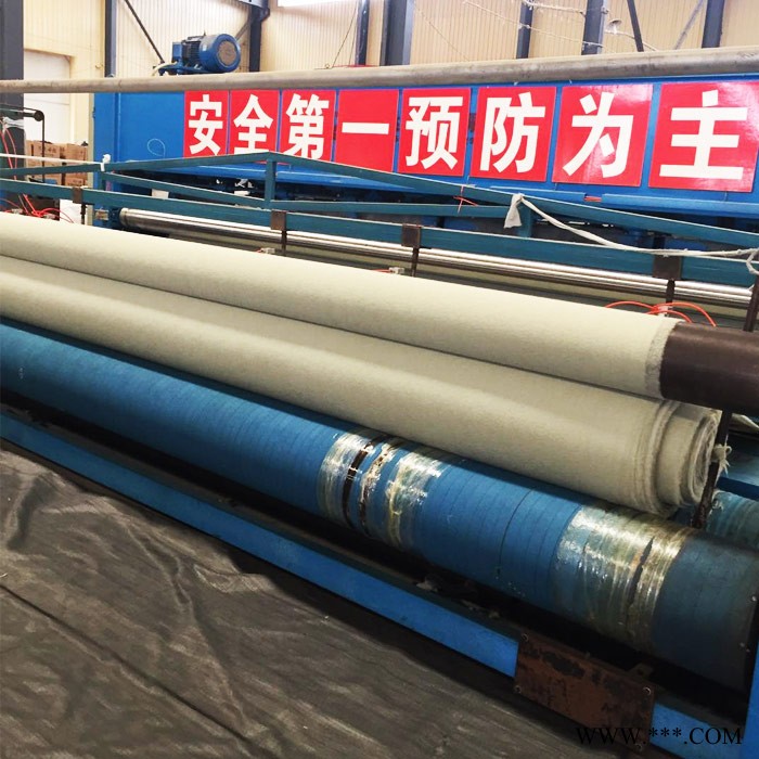 防渗土工布  短丝涤纶无纺布  公路养护防尘长丝土工布  批发图7