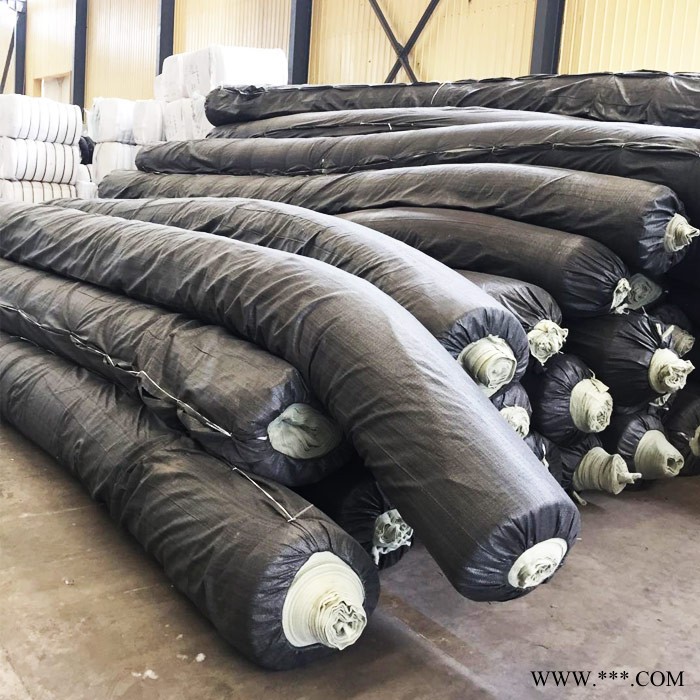 防渗土工布  短丝涤纶无纺布  公路养护防尘长丝土工布  批发图2