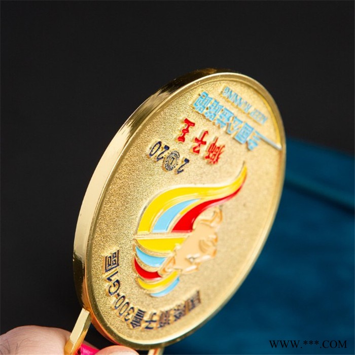 厂家定制金属奖牌 珐琅烤漆创意奖牌 马拉松运动会纪念奖牌定做图3