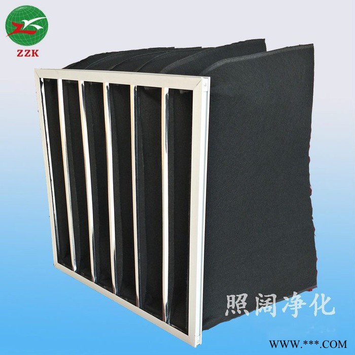照阔 活性炭袋式过滤器 镀锌框 活性炭无纺布袋式空气过滤袋 除去各种异味和烟味