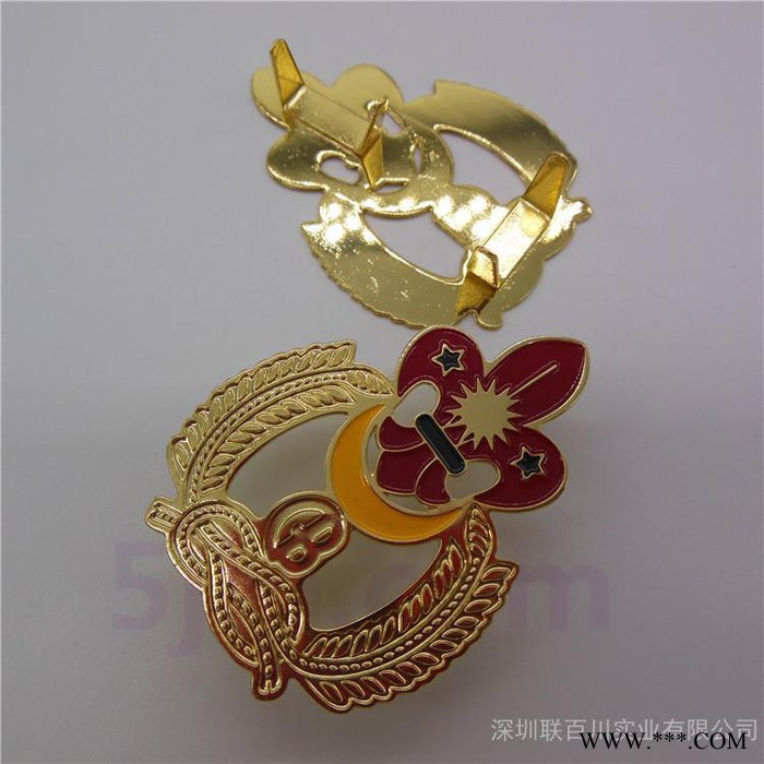 北京上海自创五金制品锌合金配件厂金属钥匙扣奖杯金砖奖章金属徽章LBC-01图3