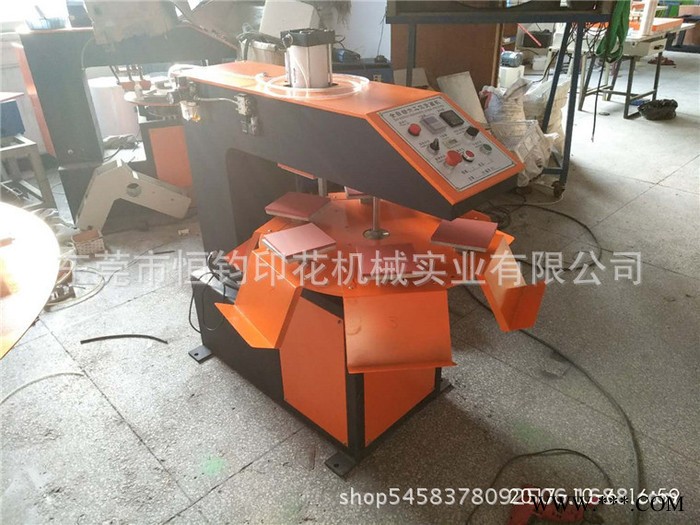 自动六工位烫画机 无纺布凹凸压花机,无纺布压标机,**图5