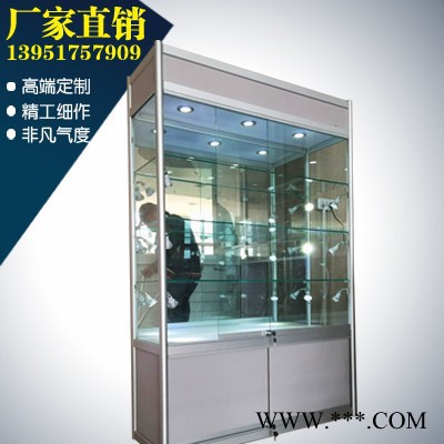 **玻璃化妆品展柜货架古玩陈列柜展览展示道具奖杯奖牌荣誉货架