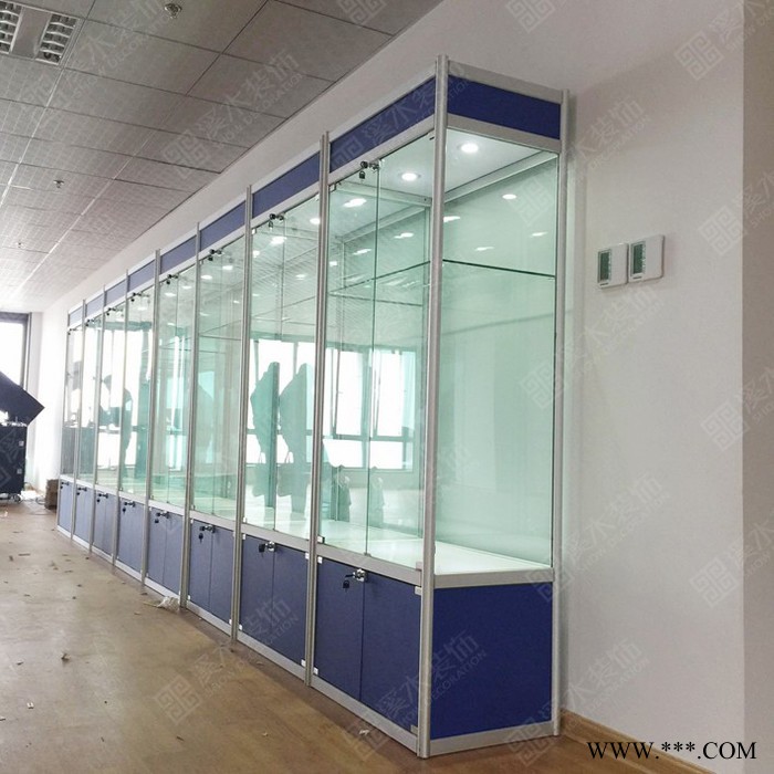 奖杯奖牌荣誉柜礼品玩具柜货品展示货架储物柜展览展示道具陈列柜图5