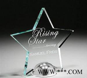 厂家生产定做 亚克力有机玻璃星星奖杯  奖牌 纪念品 奖品图2