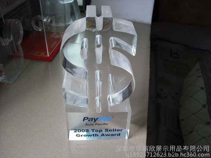 展示用品定做有机制品 有机玻璃制品 有机奖牌/奖杯  亚克力厂家供应奖杯奖牌图8