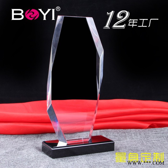 加工定做义乌亚克力奖牌奖杯 长方形有机玻璃授权牌 **  **压克力奖牌图4