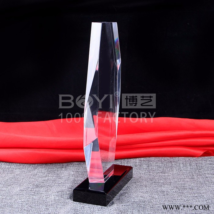 加工定做义乌亚克力奖牌奖杯 长方形有机玻璃授权牌 **  **压克力奖牌图2