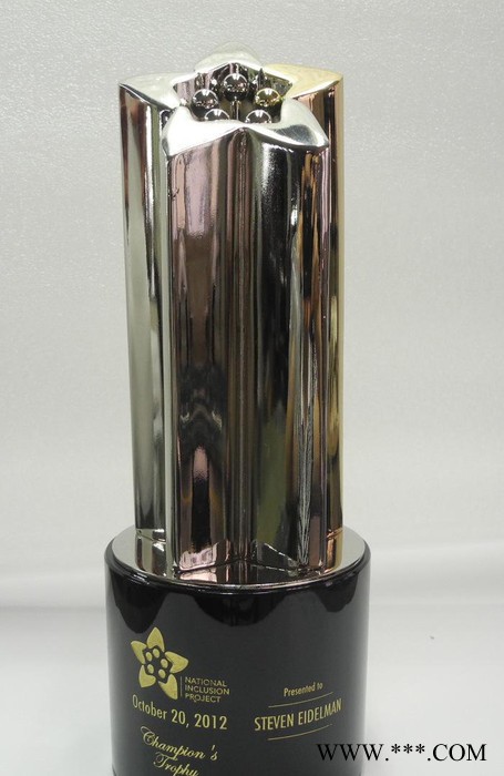 金属工艺品加工制作 创意镀金工艺品 赛事奖杯 纪念工艺品图3