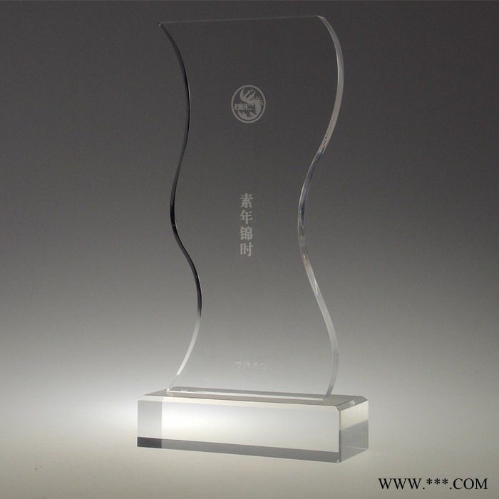 供应有机玻璃产品代理经销牌,亚克力奖牌授权牌加工制作各种奖杯图2