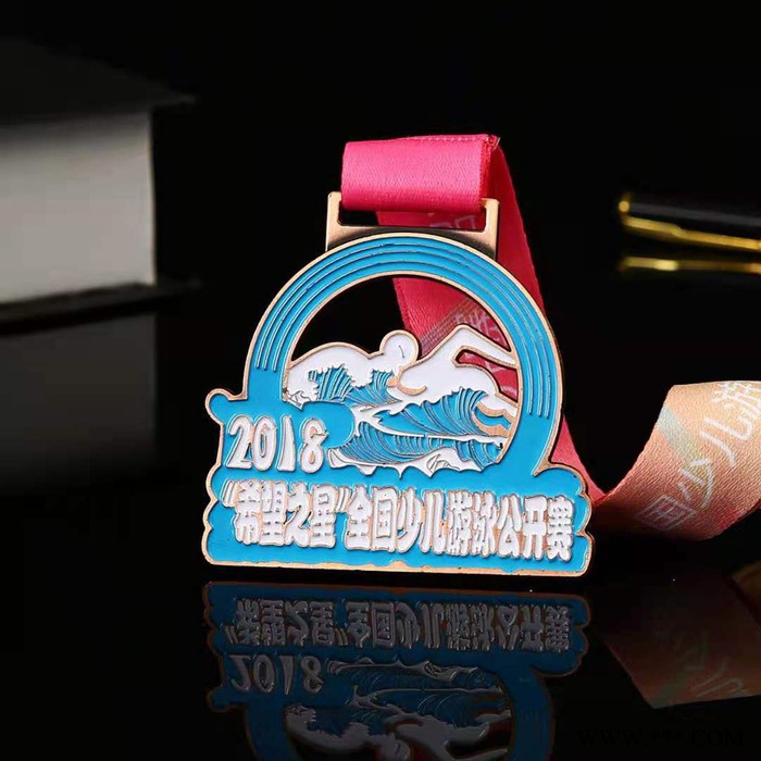 压铸奖牌定制厂家 浮雕金属挂牌奖章 运动会马拉松体育赛事定制图7