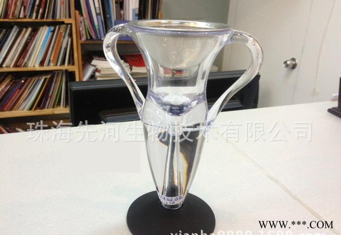 食品级亚克力奖杯款醒酒器 红酒快速醒酒器 红酒酒具厂家 先河图1