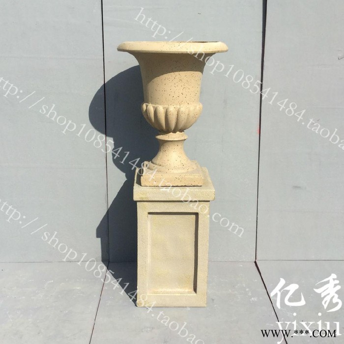 花盆容器、欧式花盆、金杯花坛、欧式奖杯、罗马花盆图3