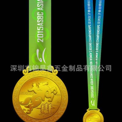 金属奖牌定做制作 运动会创意锌合金奖牌 合金奖牌来图来样定做
