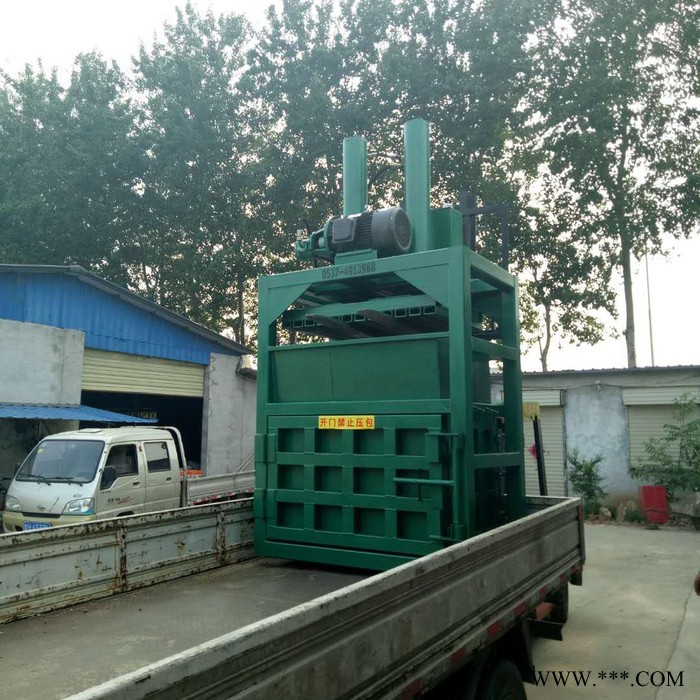 易拉罐塑料瓶液压打包机 启航广西塑料瓶打块机 河北无纺布压包机厂家图1
