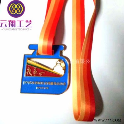 奖牌 广东奖牌制作厂家学校奖章奖牌批发定做深圳大型企业云翔奖牌厂