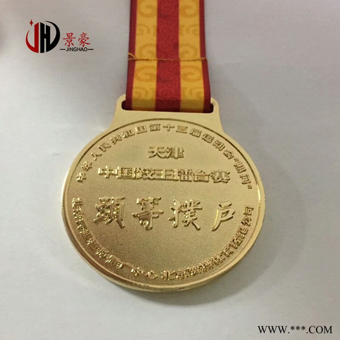 厂家定制运动会奖牌 定做仿古锌合金奖牌 礼品奖牌制作图2