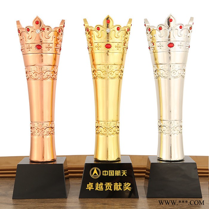 合金奖杯原图金属电镀金银铜奖杯冠亚季军奖杯奖牌厂家定制图8