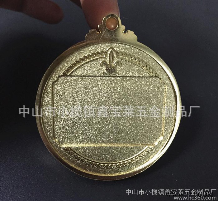 新款创意人婉金属奖牌  欧美出口工艺品定制 环保镀金比赛奖牌图3