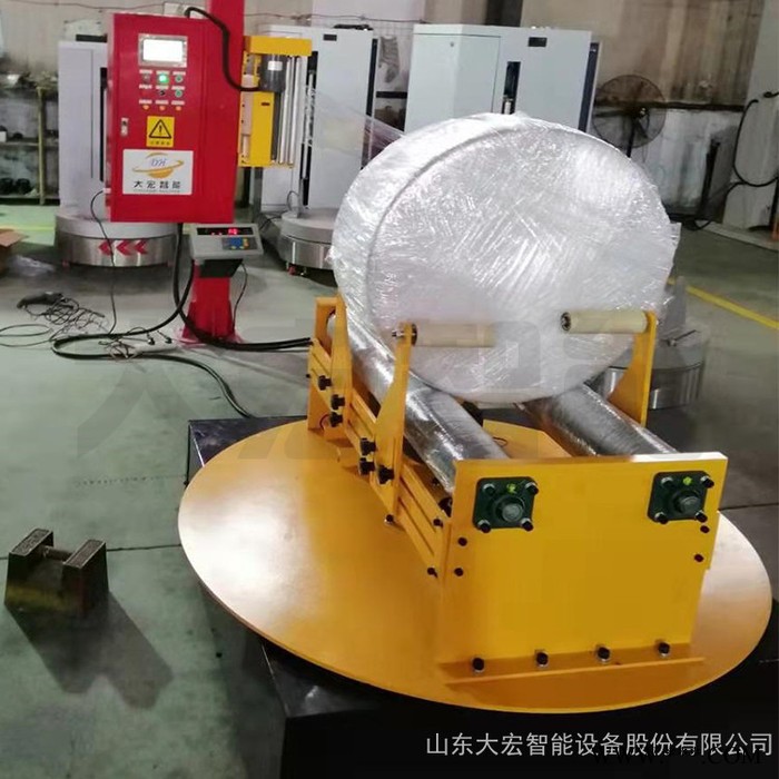 大宏P500/P800 小型圆筒缠绕机 缠绕机厂家直供 无纺布圆筒纸缠绕打包机图5