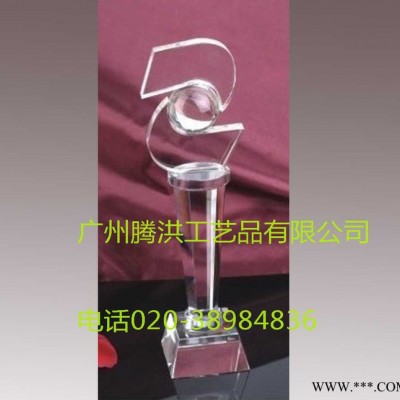 广州水晶奖杯水晶奖牌年会活动颁奖奖杯 突出贡献奖杯体育馆建立周年纪念牌纪念杯定做 广州水晶奖杯奖牌厂家制作