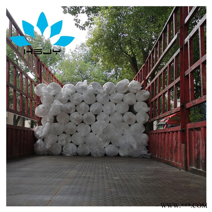江苏生产G4初效过滤棉 无纺布空气过滤棉PET白色粗效过滤棉 华思净宇/HSJY低阻高效合成纤维防尘除尘过滤棉可裁片图7