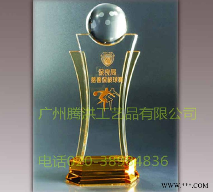 清远水晶工艺品水晶奖杯定制 公益活动奖杯 奖杯 龙舟比赛团体 奖杯 体育比赛奖杯图1