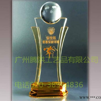 清远水晶工艺品水晶奖杯定制 公益活动奖杯 奖杯 龙舟比赛团体 奖杯 体育比赛奖杯