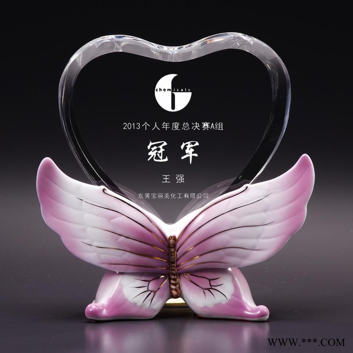 广州水晶奖杯价格广州水晶奖杯厂家广州水晶奖杯制作商 陶瓷配件奖杯奖牌定制图3