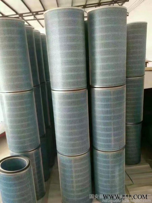 河北覆膜聚酯无纺布卡盘式除尘滤芯图2