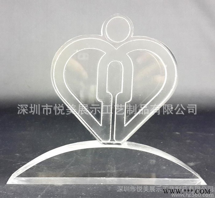 定制全透明亚克力奖牌  有机玻璃奖牌奖章 亚克力奖牌工艺品图3