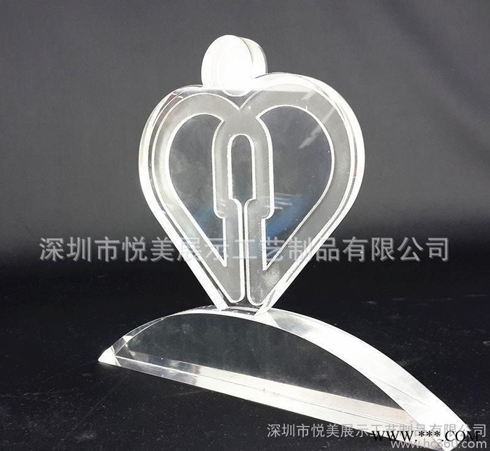 定制全透明亚克力奖牌  有机玻璃奖牌奖章 亚克力奖牌工艺品图1