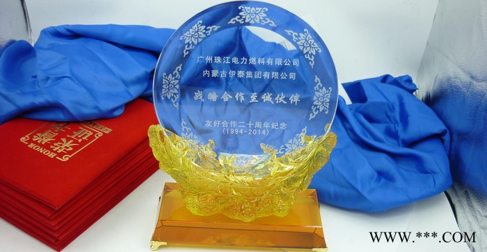 广州 琉璃奖杯，订做琉璃腾龙奖牌，定做琉璃飞龙奖杯图2