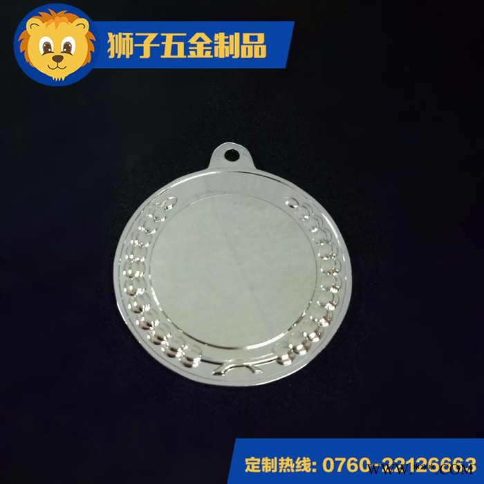 厂家订制金属烤漆奖牌 锌合金通用运动奖牌 双面3D奖牌订做图4
